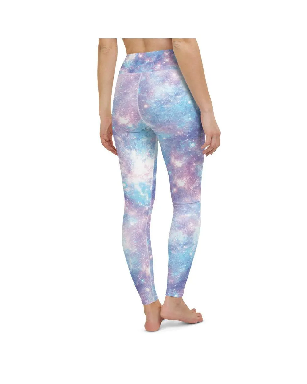 Pastel Galaxy Yoga Pants