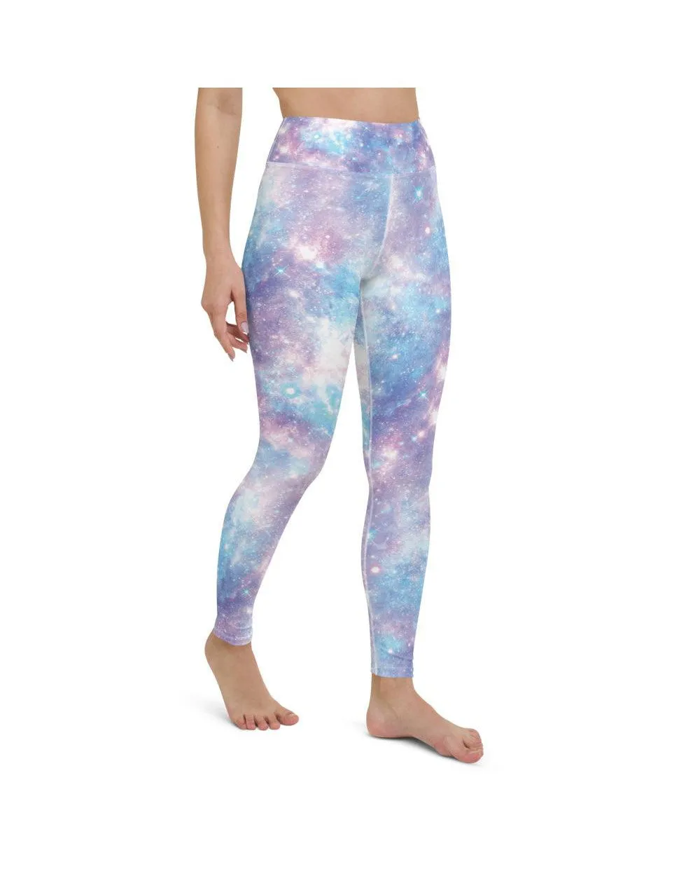 Pastel Galaxy Yoga Pants