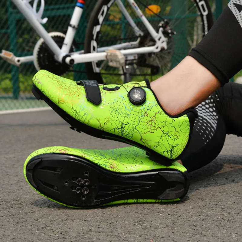Peloton Shoes - Compatible with Shimano 2 Bolt Spin Shoes SPD Clips - 3 Bolt Delta Cleats Cycling Shoes - Indoor Outdoor Road Bike Shoes for Men Women