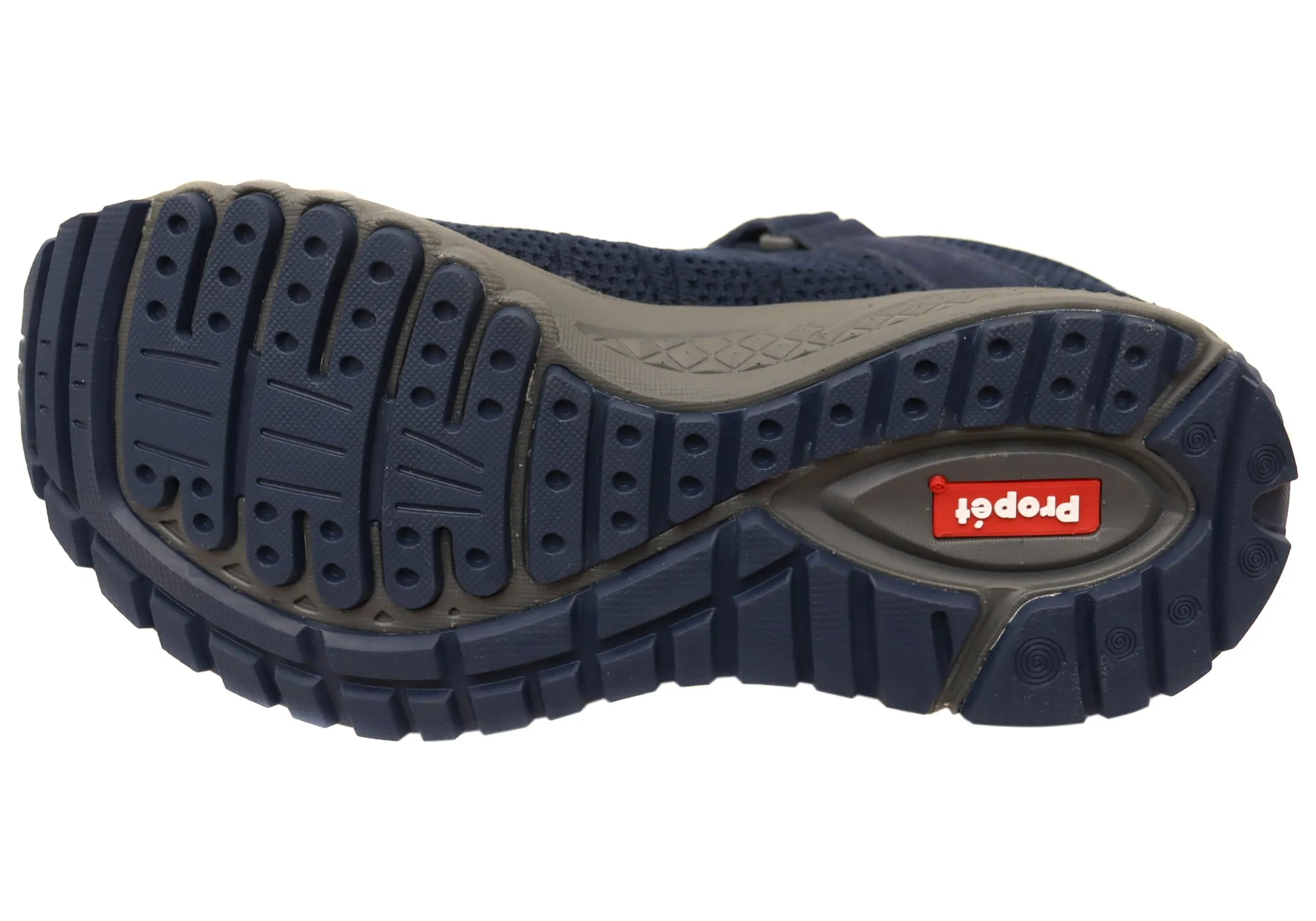 Propet Mens Tour Knit FX 3E Exta Wide Width Comfortable Walking Shoes