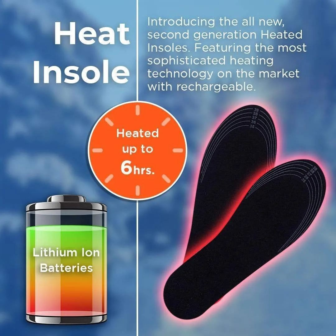 Rechargeable Heating Insoles