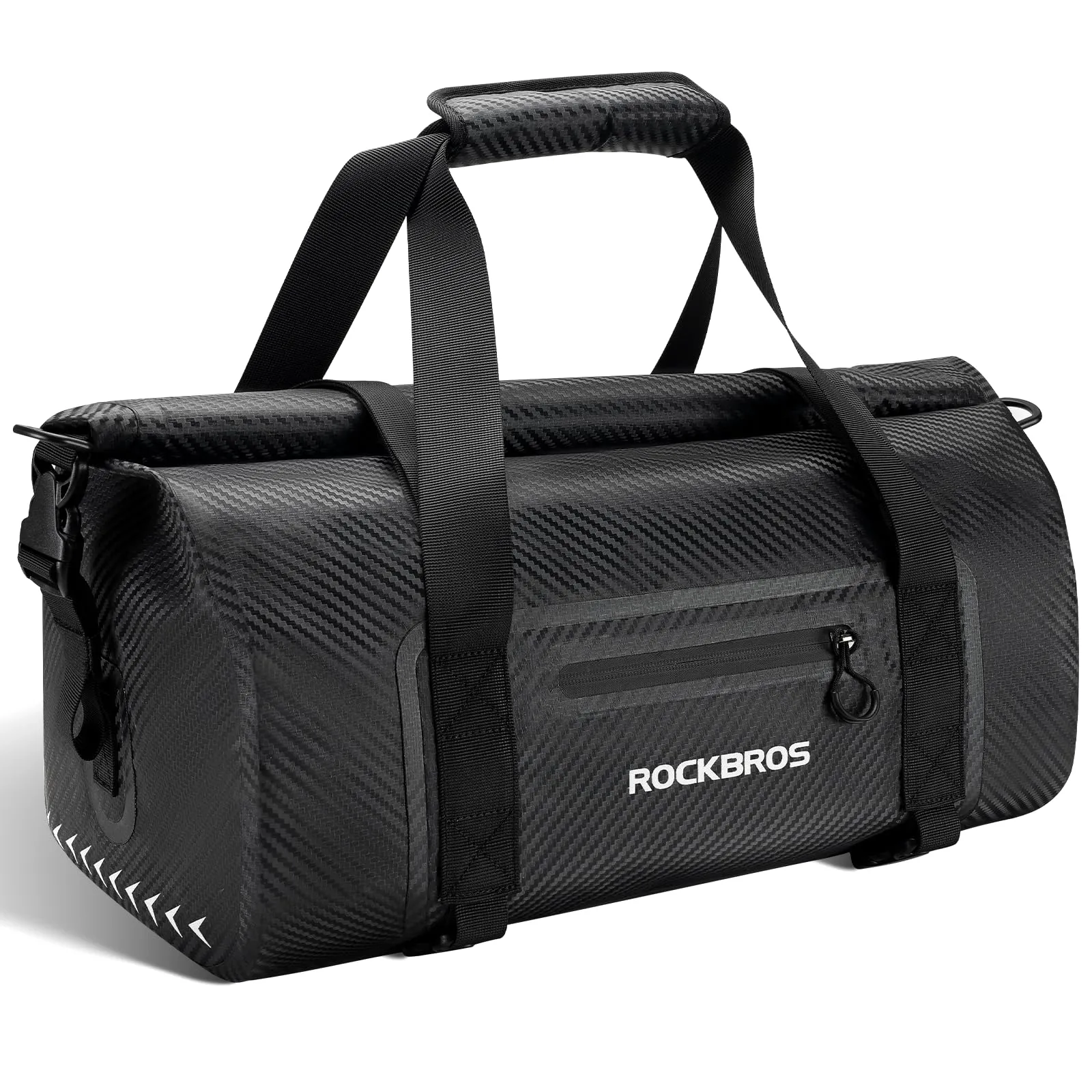 ROCKBROS Motorcycle Tail Bag 100% Waterproof Motorcycle Travel Luggage Bag