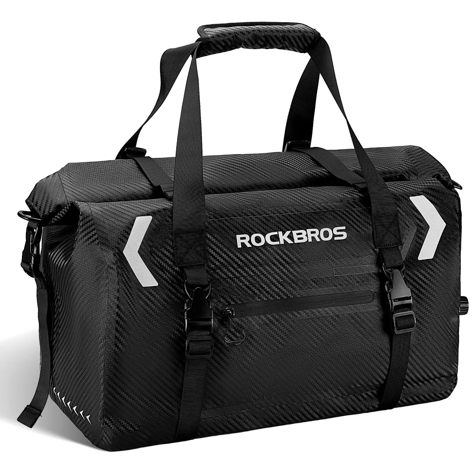 ROCKBROS Motorcycle Tail Bag 100% Waterproof Motorcycle Travel Luggage Bag