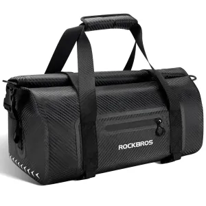 ROCKBROS Motorcycle Tail Bag 100% Waterproof Motorcycle Travel Luggage Bag
