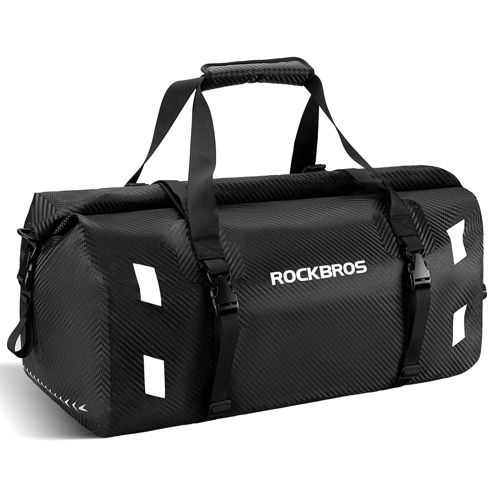 ROCKBROS Motorcycle Tail Bag 100% Waterproof Motorcycle Travel Luggage Bag