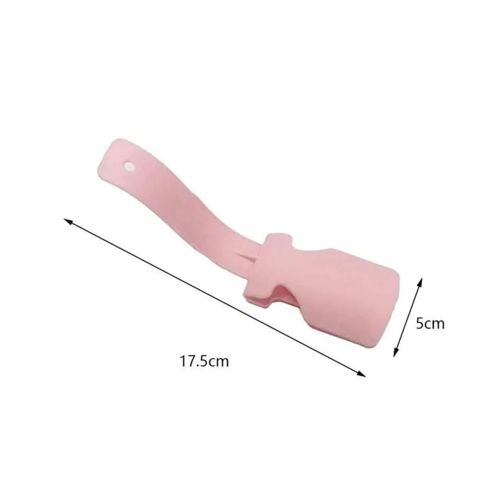 (Set of 2) 17.5x5cm Smarter Attachable Shoe Horn Ergonomic Shoe Horn - White