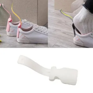 (Set of 2) 17.5x5cm Smarter Attachable Shoe Horn Ergonomic Shoe Horn - White