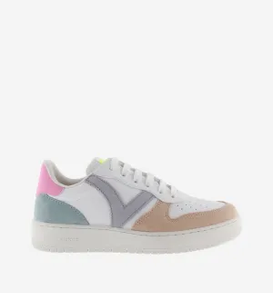 Seul Split Leather Multicolour Trainer