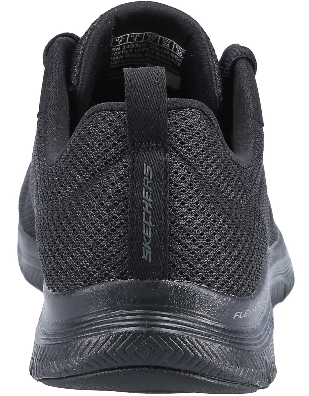 Skechers 149303 Flex Appeal 4.0 Brilliant View Womens Lace Up Trainer