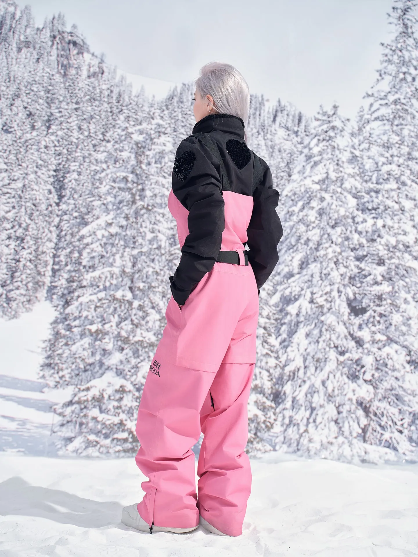 Ski Suit Bib Pants Set