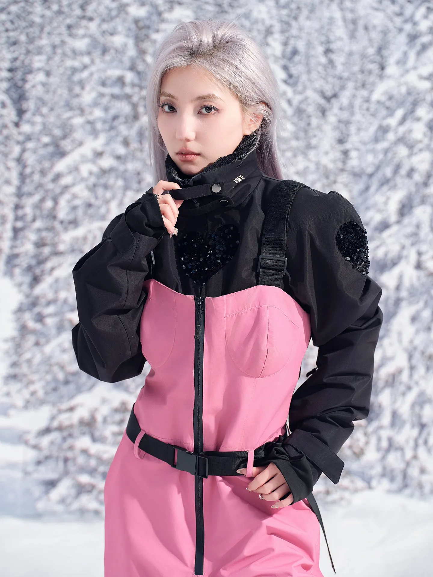 Ski Suit Bib Pants Set