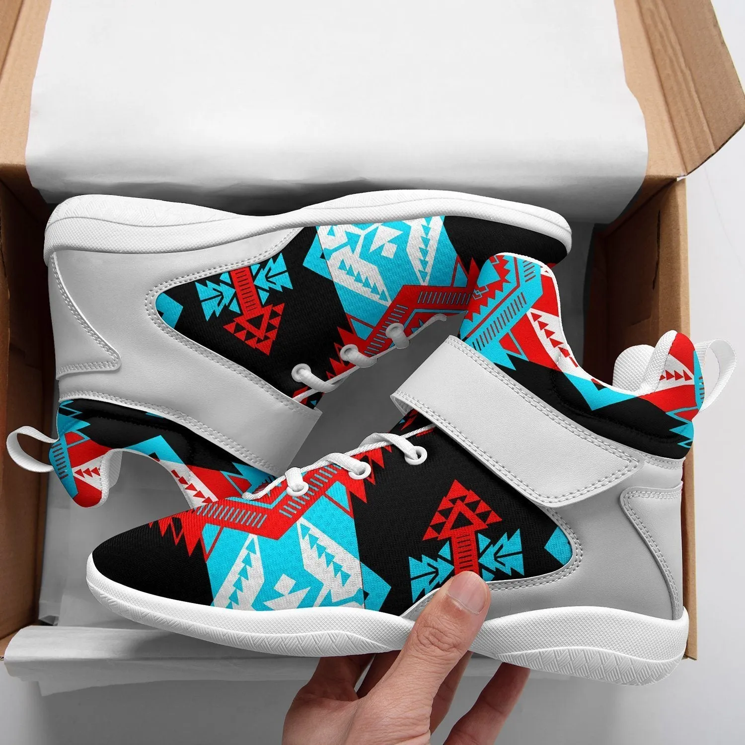 Sovereign Nation Trade Kid's Ipottaa Basketball / Sport High Top Shoes