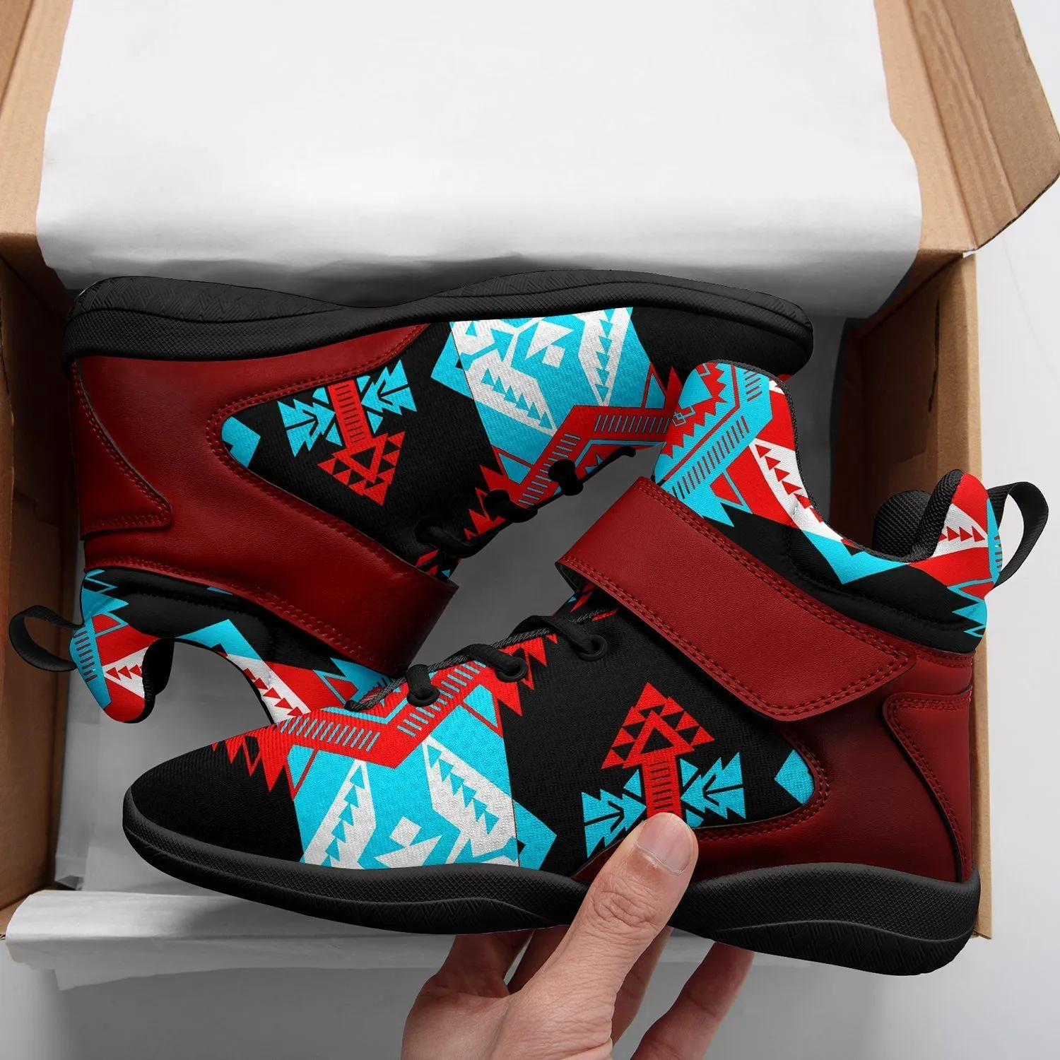 Sovereign Nation Trade Kid's Ipottaa Basketball / Sport High Top Shoes