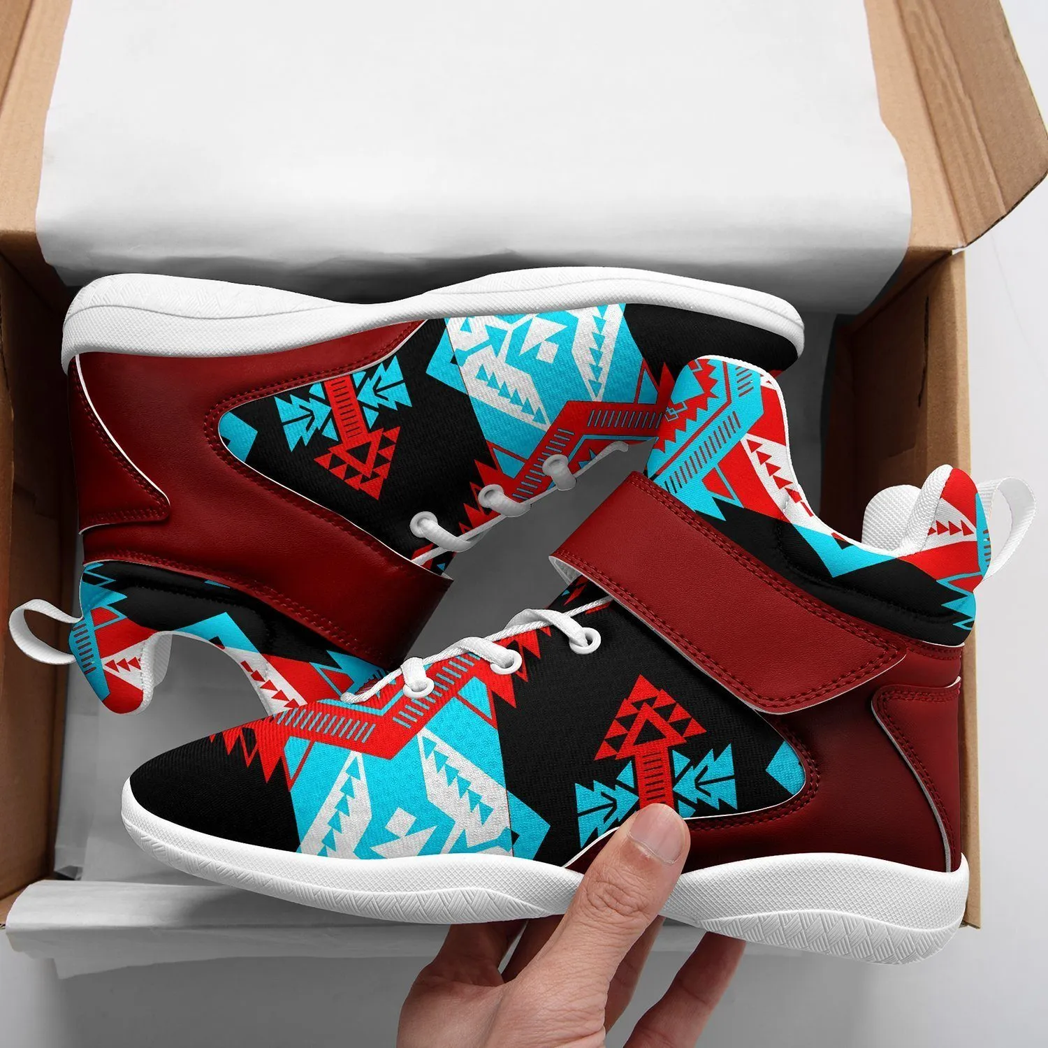Sovereign Nation Trade Kid's Ipottaa Basketball / Sport High Top Shoes