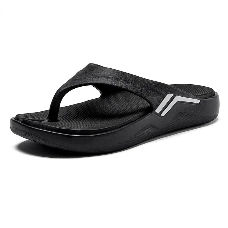 Summer outdoor wear beach shoes, non-slip, home thick tide, male and female couples, wearable, sports and leisure, flip-flops