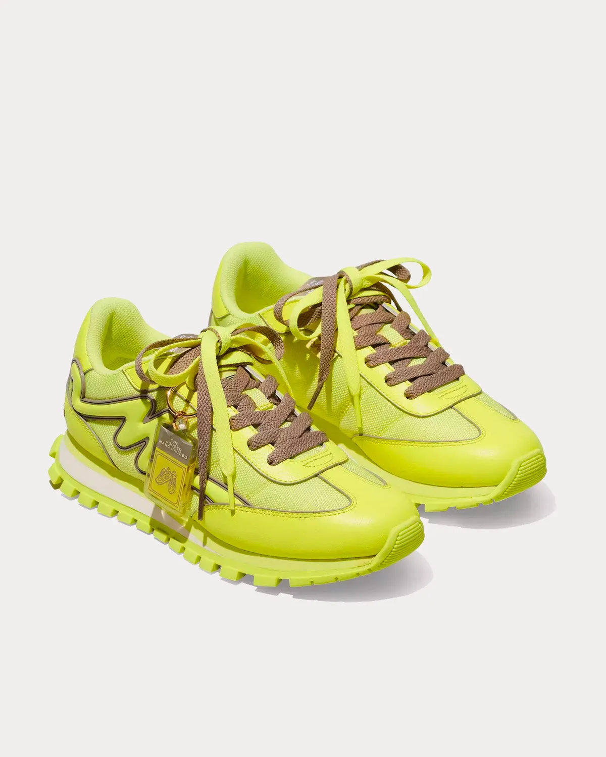 The Fluoro Jogger Fluo Yellow Low Top Sneakers