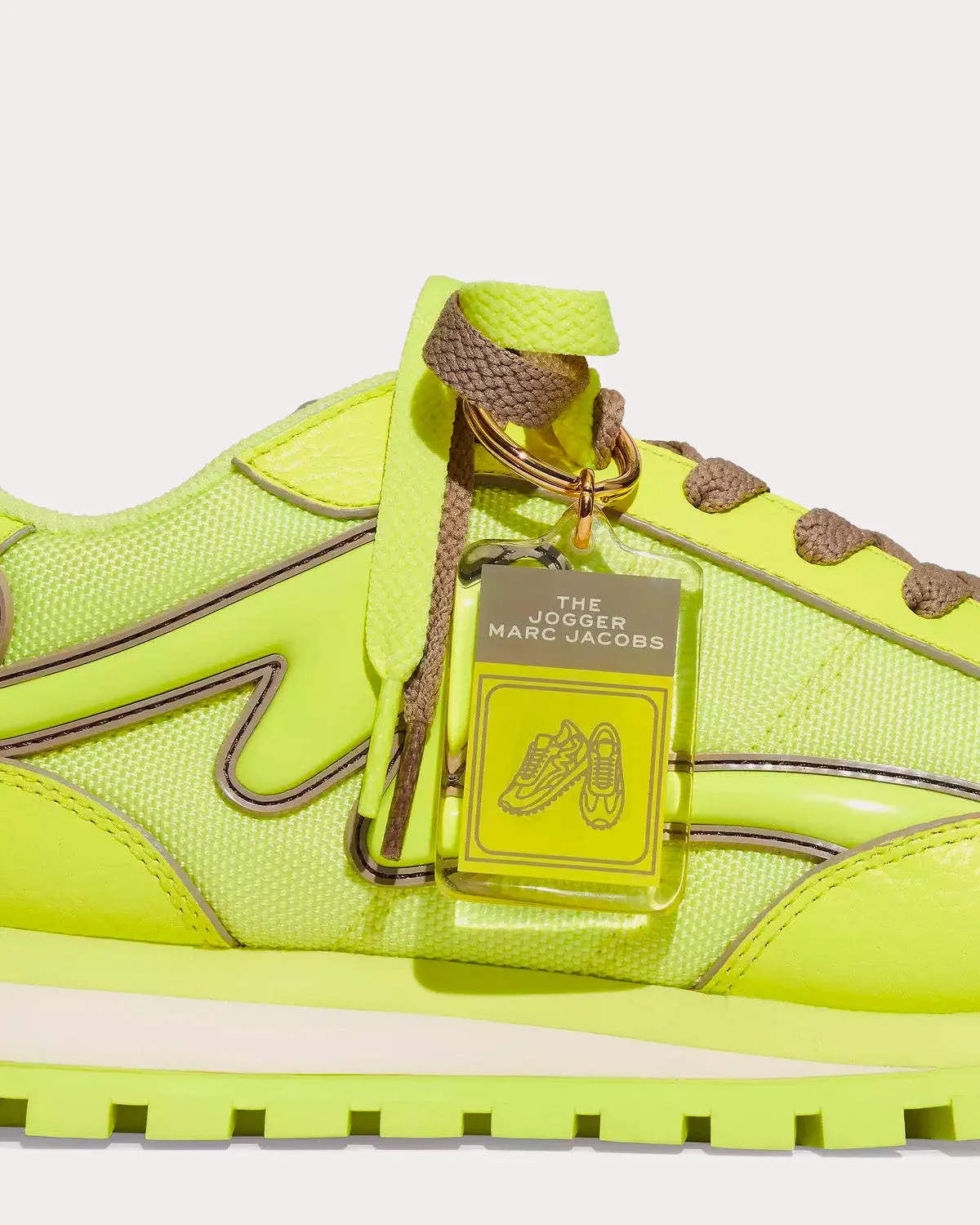 The Fluoro Jogger Fluo Yellow Low Top Sneakers