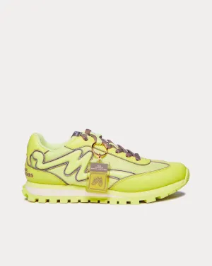 The Fluoro Jogger Fluo Yellow Low Top Sneakers