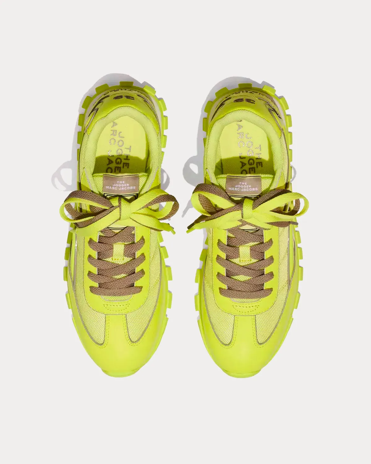The Fluoro Jogger Fluo Yellow Low Top Sneakers