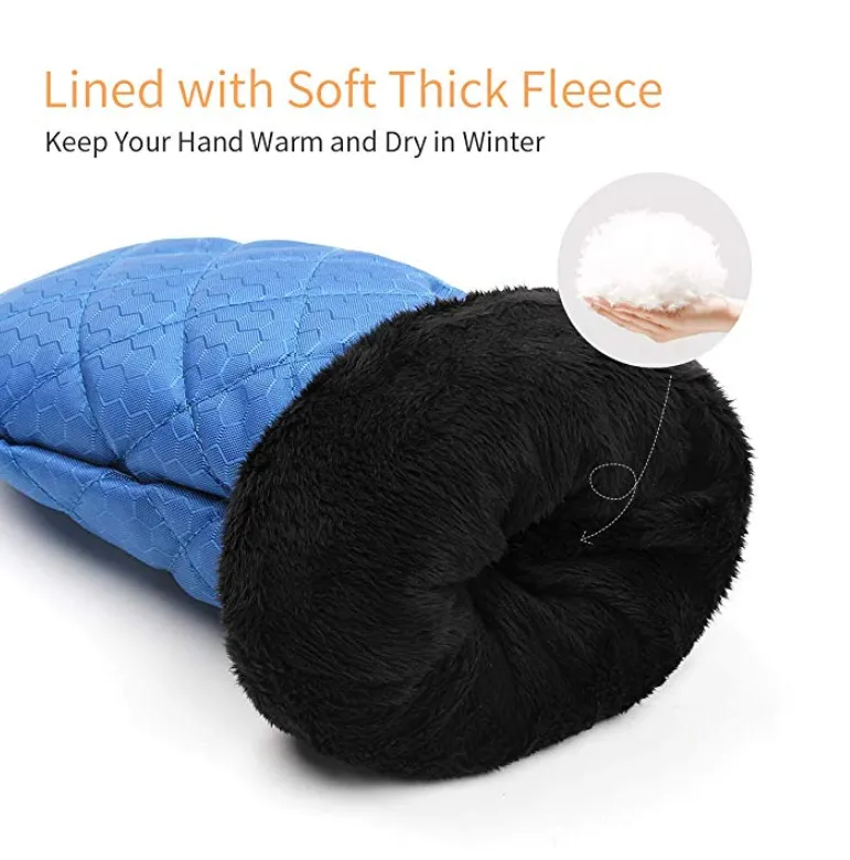 Two Pack Ice Scrapers for Car Detachable Cleaner Gloves | Brodtica.com