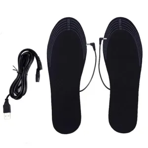 Unisex USB Heated Waterproof Washable Reusable Thermal Shoe Insoles