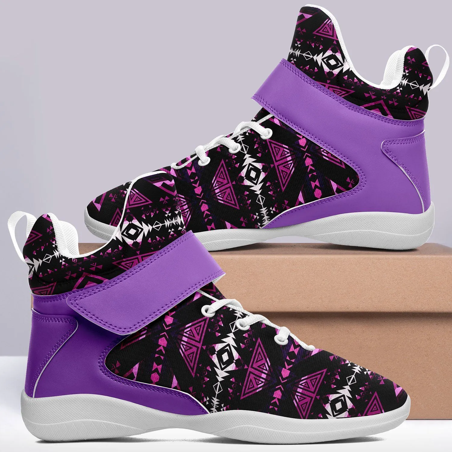 Upstream Expedition Moonlight Shadows Kid's Ipottaa Basketball / Sport High Top Shoes