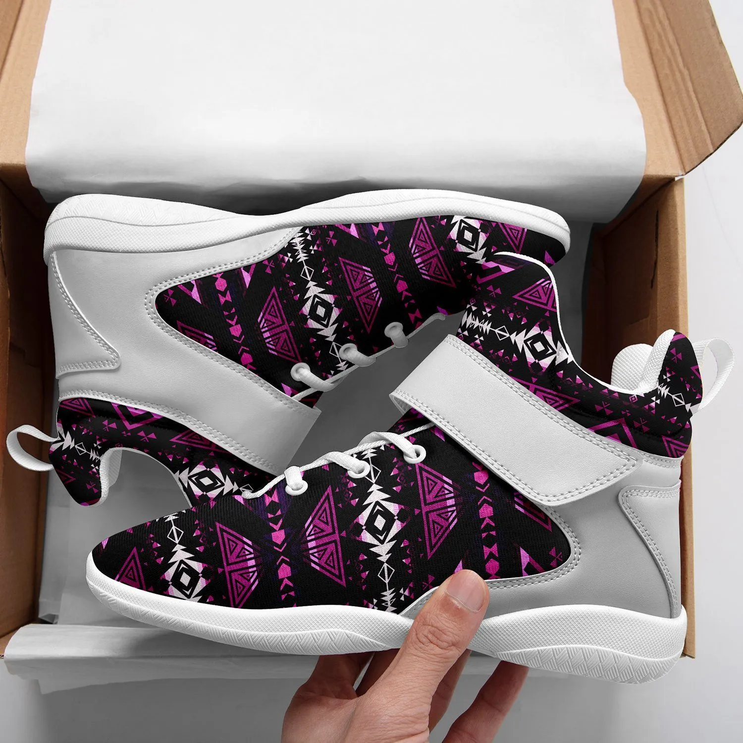 Upstream Expedition Moonlight Shadows Kid's Ipottaa Basketball / Sport High Top Shoes