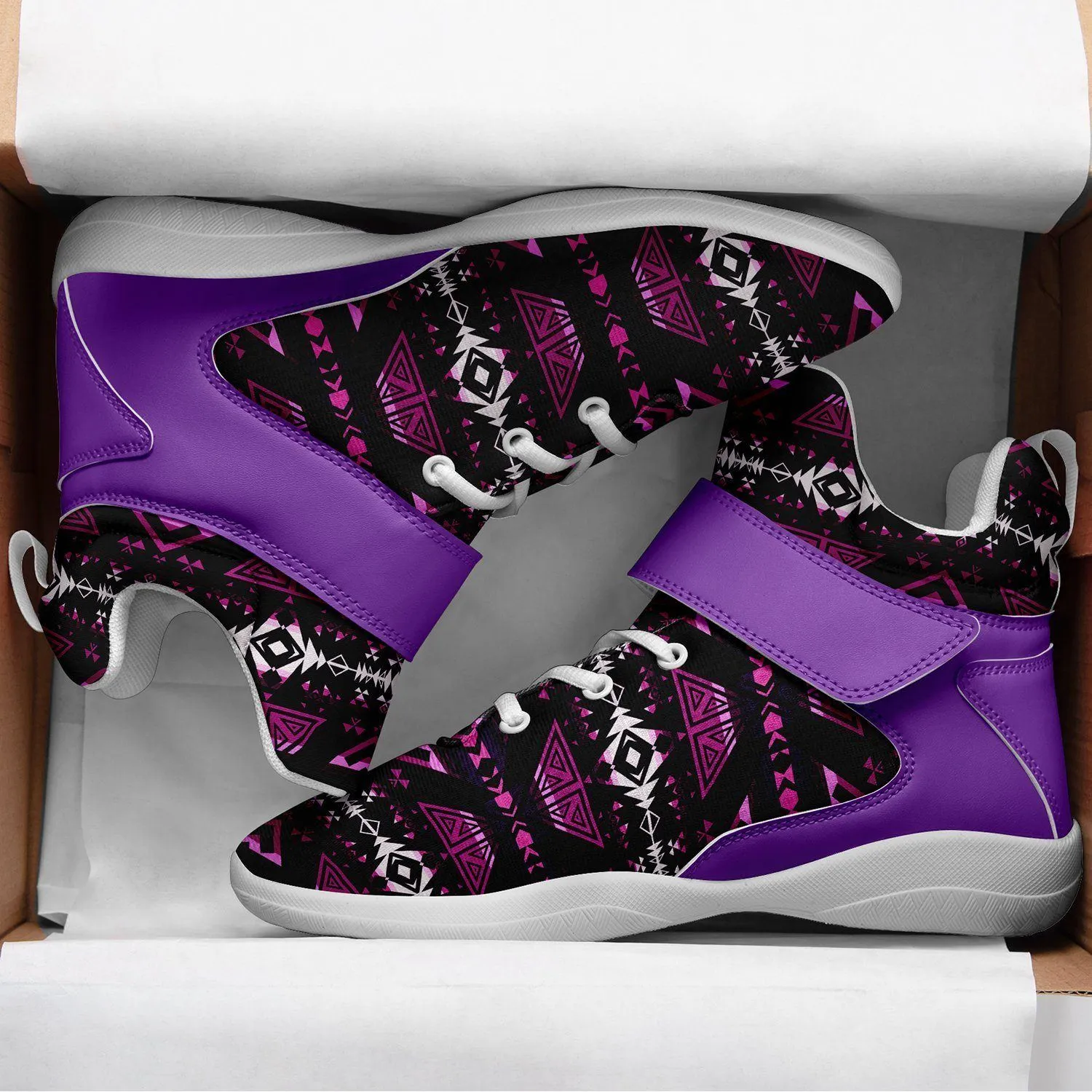 Upstream Expedition Moonlight Shadows Kid's Ipottaa Basketball / Sport High Top Shoes