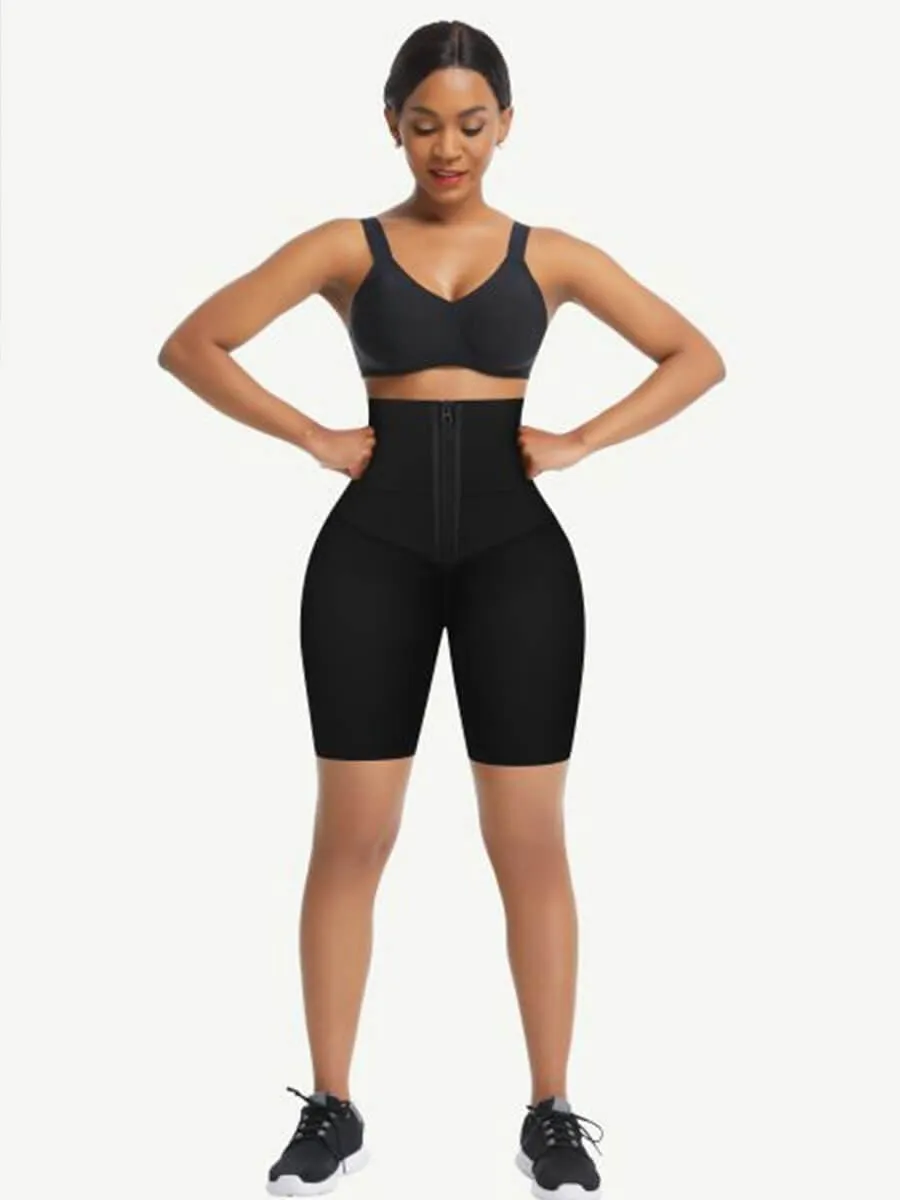 [USA Warehouse] Wholesale Rubber String Waist Trainer Shorts Leg Shaping