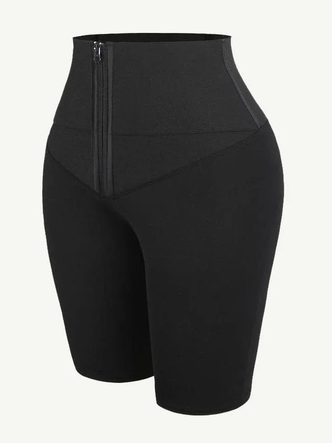 [USA Warehouse] Wholesale Rubber String Waist Trainer Shorts Leg Shaping