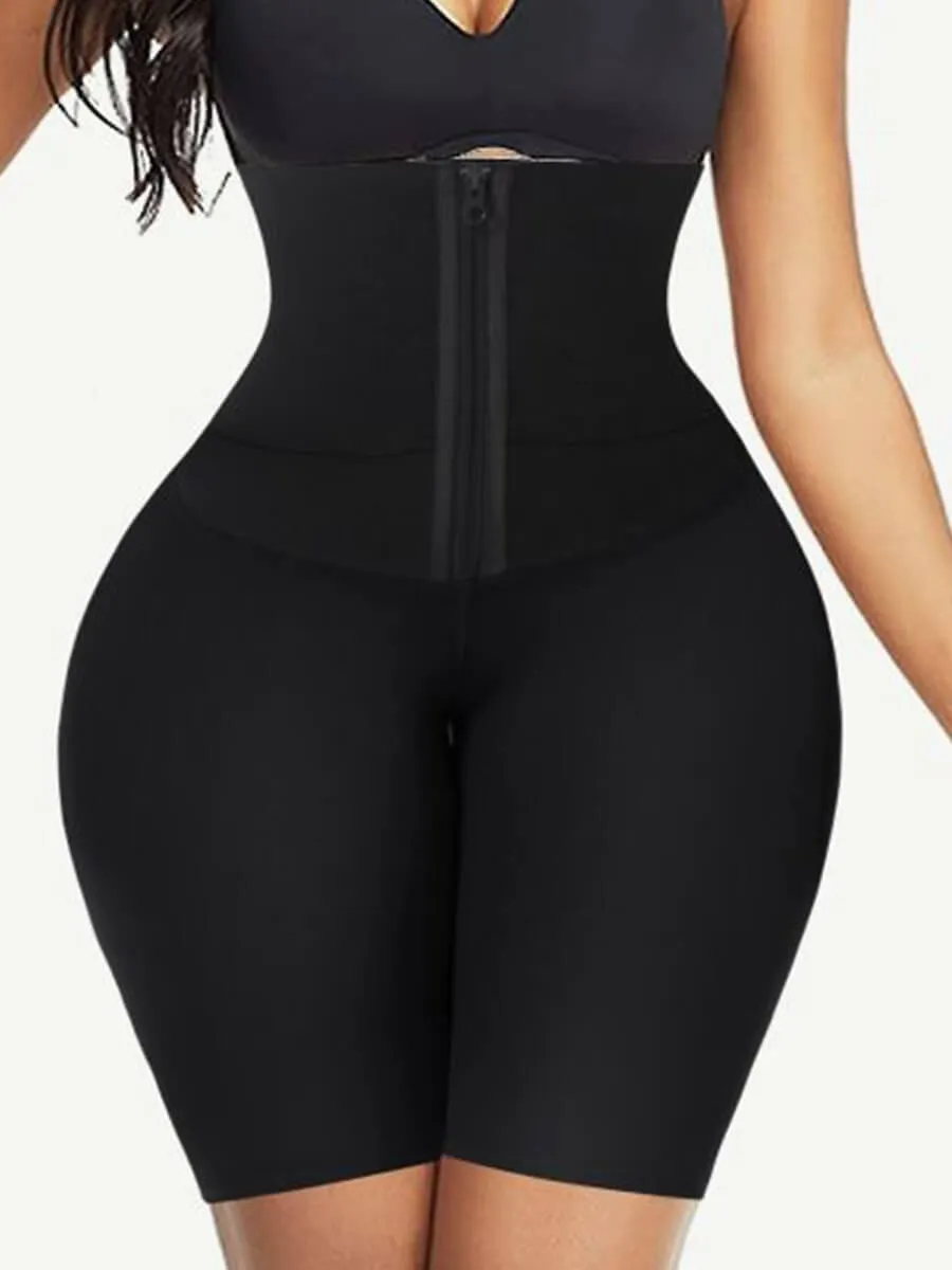 [USA Warehouse] Wholesale Rubber String Waist Trainer Shorts Leg Shaping