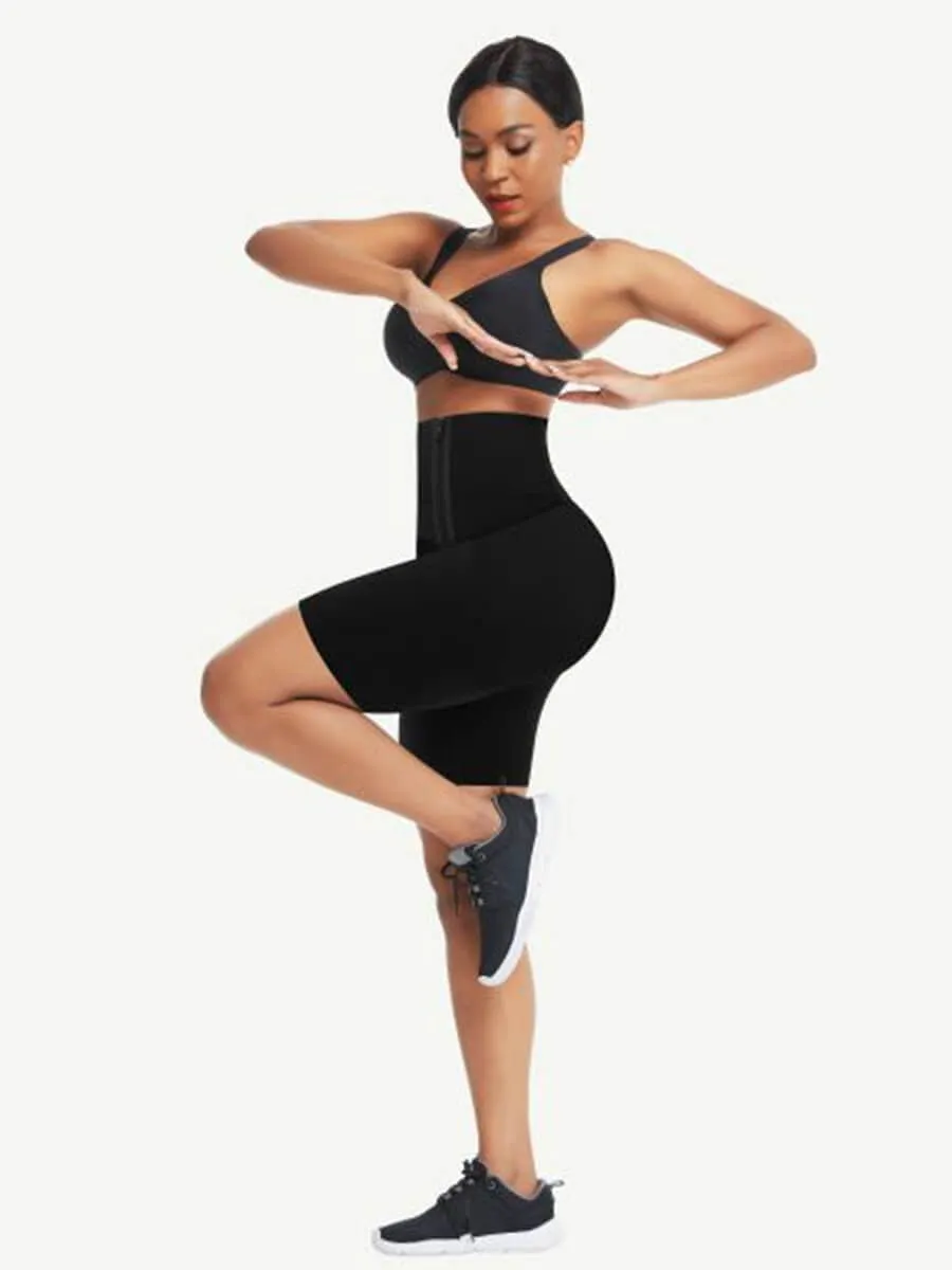 [USA Warehouse] Wholesale Rubber String Waist Trainer Shorts Leg Shaping
