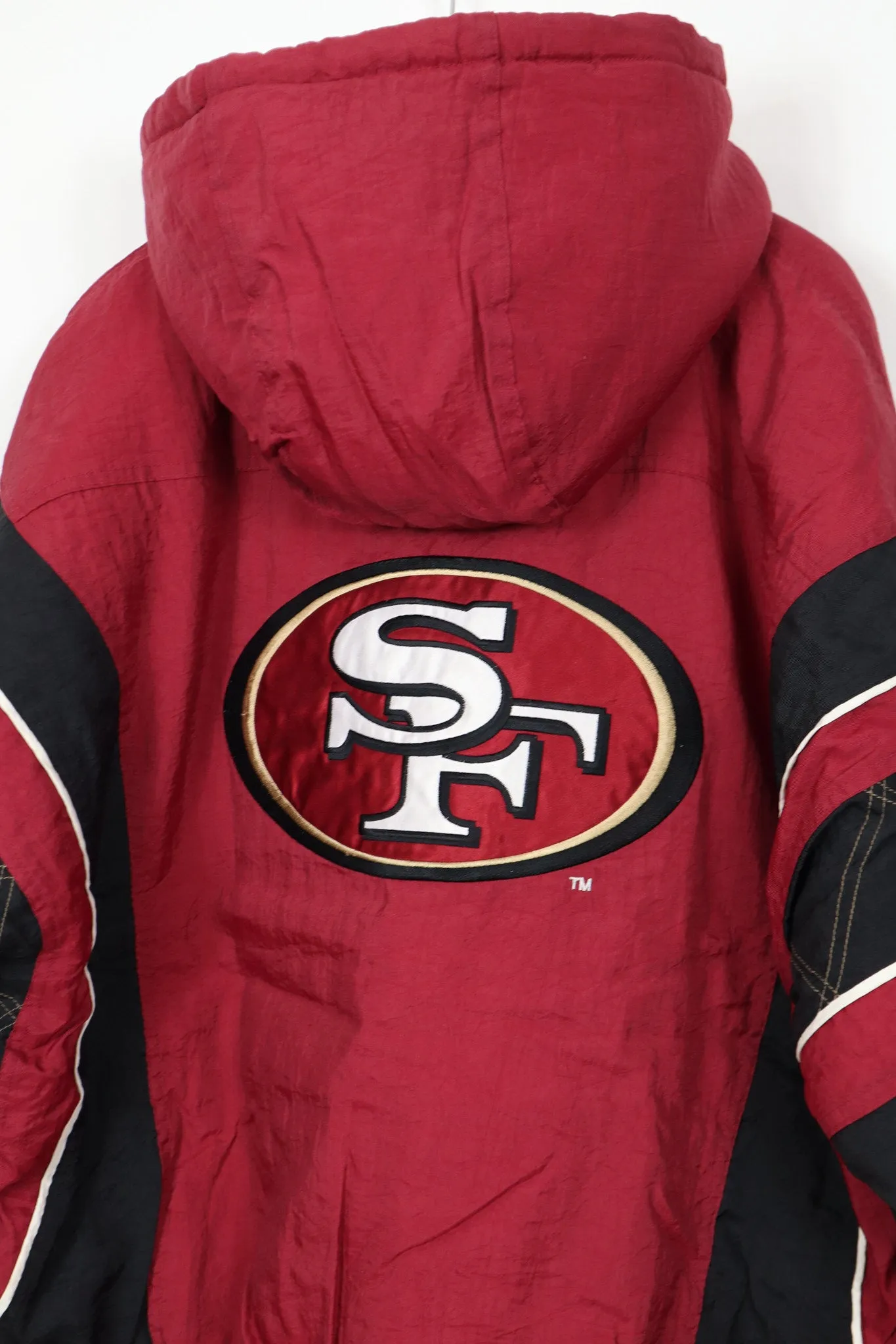 Vintage San Francisco 49ers Pullover Hooded Jacket