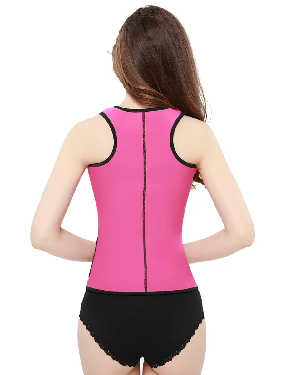 Wholesale Neoprene Suit Adjustable Waist Belt Fat Burning Body Sculpture Waist Trainer Vest