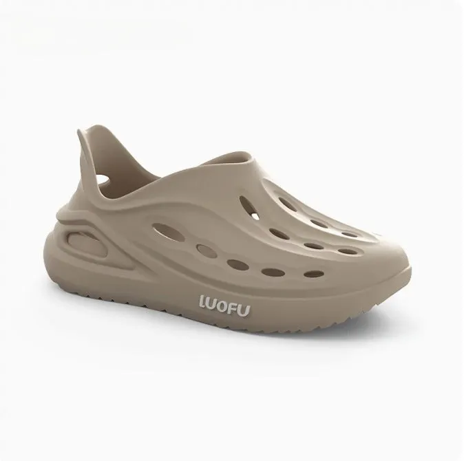 Women's Beach Sandals, Non-slip Whale Shark Sports, Outdoor Baotou, Detachable Soft-soled Couple Shoes