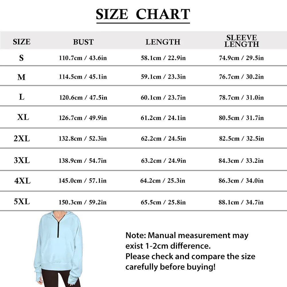 Women's Half Zip Cropped Hoodies Custom Face Love Heart Fleece Athletic Pullover Hoodies with Pockets Thumb Hole